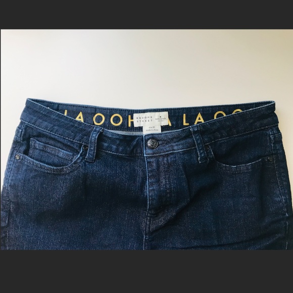 Dark blue Kate Spade Broome Street straight denim jeans size 30 - Picture 1 of 4